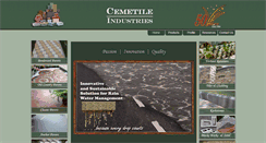 Desktop Screenshot of cemetile.com